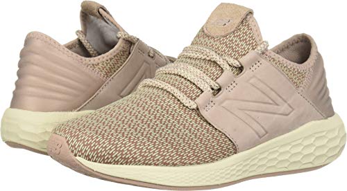 New Balance Women's Fresh Foam Cruz V2 Sneaker, Faded Birch/Au Lait/Alabaster, 5.5 W US