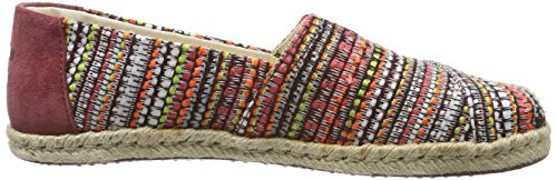 TOMS Espadrilles Cherry Tomato Woven 10013484 Women's Size 6