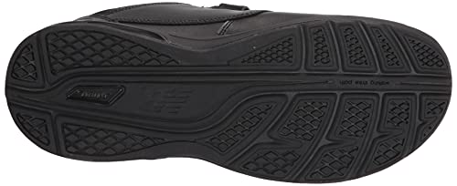 New Balance Men's 813 V1 Hook and Loop Walking Shoe, Black, 11