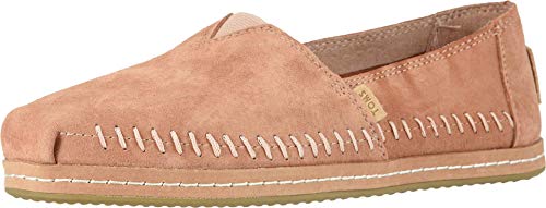 TOMS Alpargata Leather Wrap Toms Sand Pink Pig Suede Leather Wrap 12