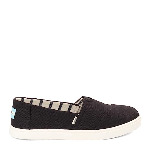 TOMS Women's Sneaker, Black, 11