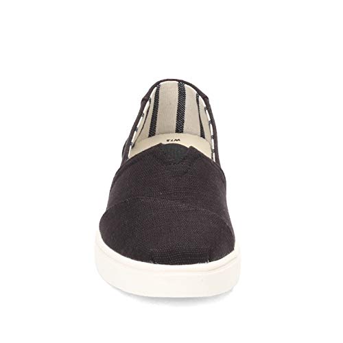 TOMS Women's Sneaker, Black, 11