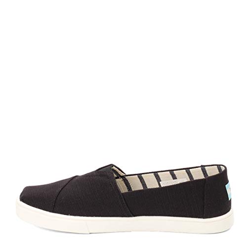 TOMS Women's Sneaker, Black, 11