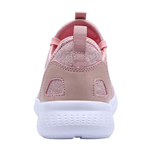 Women's Fashion Sneakers Breathable Sport Shoes (8.5 B(M) US, Pink-7)