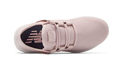 New Balance Women's Fresh Foam Cruz V2 Sneaker, Oyster Pink/Pink Mist, 6 W US