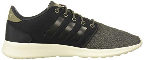 adidas Women's CloudfoamQT Racer Xpressive-Contemporary CloudfoamRunning Sneakers Shoes, carbon/carbon/trace cargo, 8.5 M US