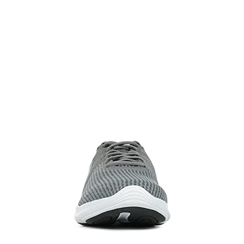 Nike Women's, Revolution 4 Sneaker Gray 10 M, Gunsmoke/Ocean Bliss/Dark Grey