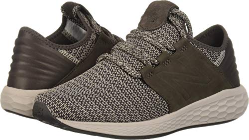 New Balance Men's Fresh Foam Cruz V2 Sneaker, Americano/Flat White, 8.5 D US