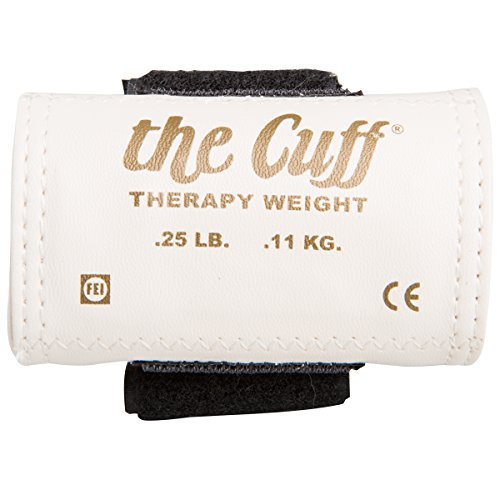 The Cuff Original Adjustable Ankle and Wrist Weight for Training, Dance, Running, Cardio, Aerobics, Toning, and Physical Therapy for Men and Women, 20 lb, Blue