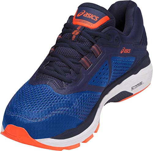 ASICS Men's GT-2000 6 Running Shoes, 7M, Imperial/Indigo Blue/Shocking