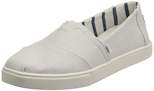 TOMS Womens Alpargata Cupsole Oxford, Natural, 11