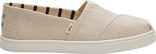 TOMS Womens Alpargata Cupsole Oxford, Natural, 11