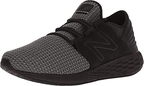 New Balance Men's Fresh Foam Cruz V2 Sneaker, Black/Magnet, 7.5 D US