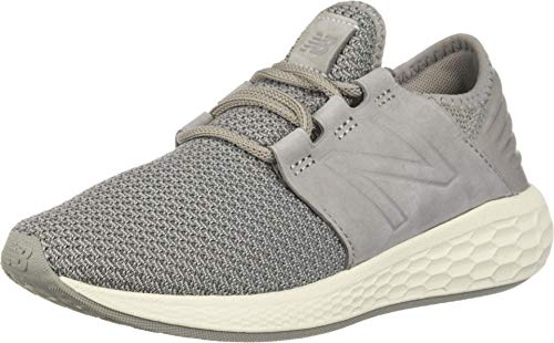 New Balance Women's Fresh Foam Cruz V2 Sneaker, Team Away Grey/Castlerock/Sea Salt, 7.5 D US