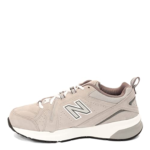 New Balance Men's 608 V5 Casual Comfort Cross Trainer, Team Away Grey/Castlerock, 8.5 Wide