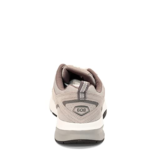New Balance Men's 608 V5 Casual Comfort Cross Trainer, Team Away Grey/Castlerock, 9.5