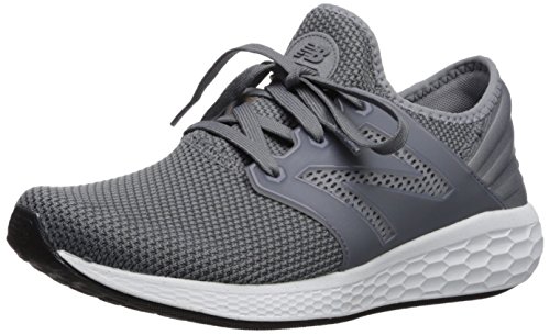 New Balance Men's Fresh Foam Cruz V2 Sneaker, Grey/White, 11 2E US