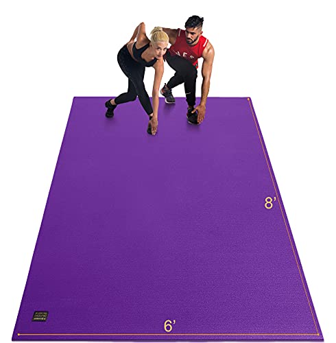 Extra Wide Non-Slip Exercise Mat for Weight Loss