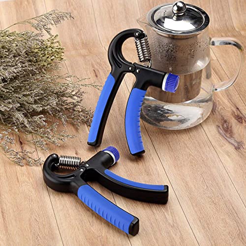 Grip Strength Trainer - 2 Pack Hand Grip Strengthener W/Adjustable Resistance Range 20lbs-90lbs - Robust and Non-Slip Hand Strengthener for Perfect Forearm Grip Workout and Hand Rehabilitation