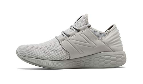 New Balance Men's Fresh Foam Cruz V2 Sneaker, Arctic Fox/White/Nubuck, 11.5 2E US