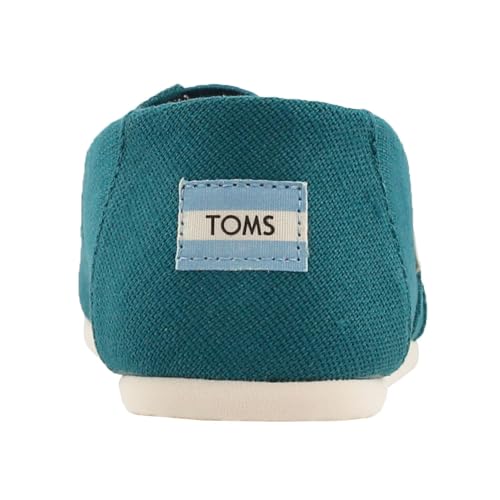 TOMS Women's Alpargata Espadrilles Harbor Blue Heritage Canvas 7