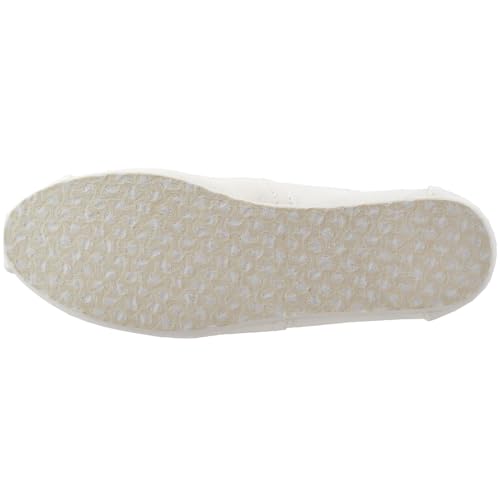 TOMS Women's White Canvas Alpr ESP (Size: 6.5)