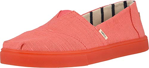 TOMS Alpargata Cupsole Persimmon Heritage Canvas Cupsole 7