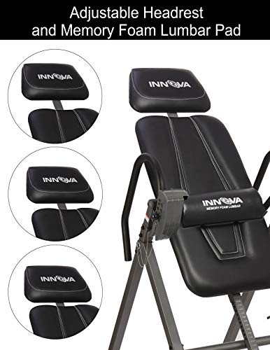 Innova ITX9700 Inversion Table with Memory Foam Lumbar Pad