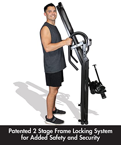 Health Gear ITM4.5 Adjustable Heat & Massage Inversion Table - Heavy Duty up to 300 lbs.