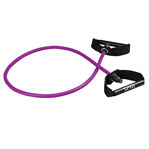 SPRI Xertube Resistance Bands Exercise Cords, Purple, Ultra Heavy
