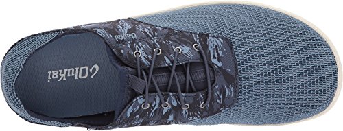OLUKAI Men's Nohea Moku Shoes, Trench Blue/Dive Camo, 10.5