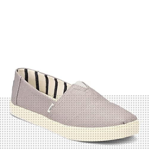 TOMS womens Alpargata Cupsole fashion sneakers, Morning Dove Heritage Canvas Cupsole, 11 US