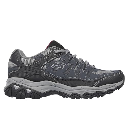 Skechers mens Afterburn M. Fit fashion sneakers, Navy, 10 X-Wide US