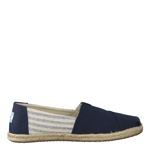 TOMS Women's Navy University Rope 10013504 (Size: 8)