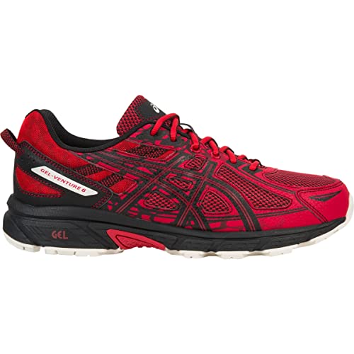 ASICS Men's Mens Gel-Venture 6 Athletic Shoe, Lychee/Black/Whisper White, 12 Medium US