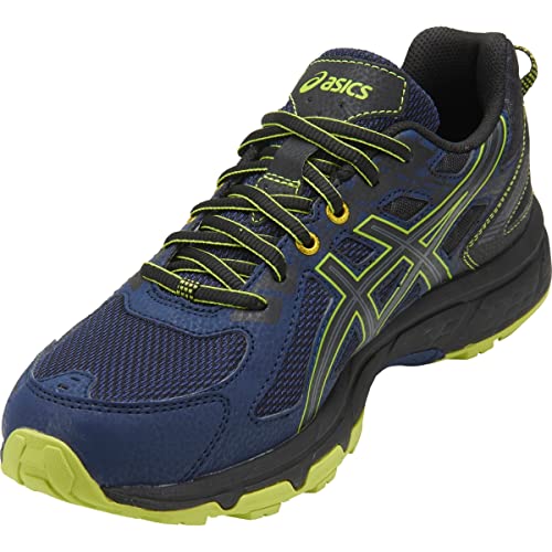 ASICS Men's Mens Gel-Venture 6 Athletic Shoe, Indigo Blue/Black/Energy Green, 13 Medium US