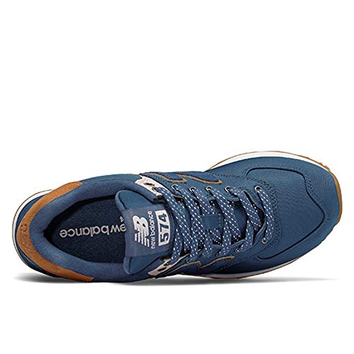 New Balance Women's 574 V2 Back Pack Sneaker, Moroccan Tile/Conch Shell, 5