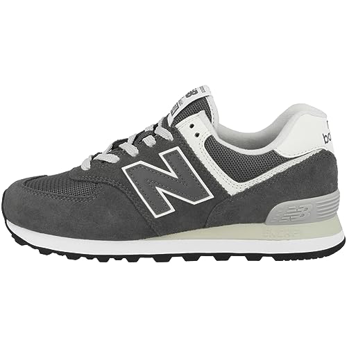 New Balance Womens 574 Core, Grey Castlerock Crd, 5 (37.5 EU)
