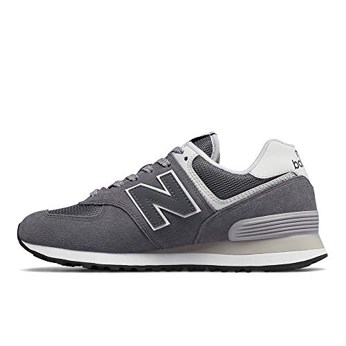 New Balance Womens 574 Core, Grey Castlerock Crd, 5 (37.5 EU)