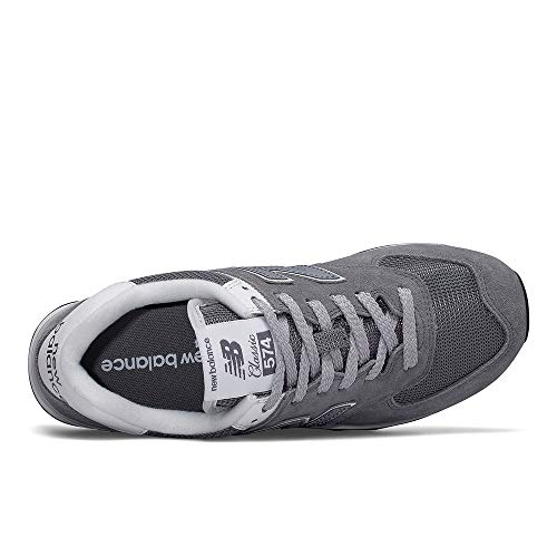 New Balance Womens 574 Core, Grey Castlerock Crd, 5 (37.5 EU)