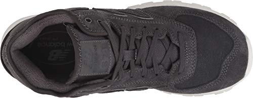 New Balance Women's 574 V1 Mid Sneaker, Phantom/Phantom, 7 W US