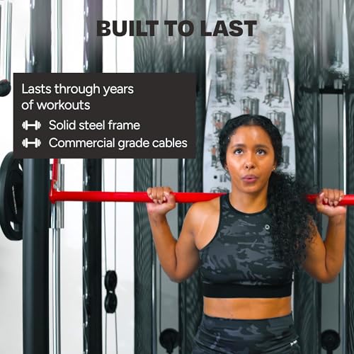 Inspire Fitness SCS Smith System Fully Loaded with Bench and Attachments - Functional Trainer Home Gym with Smith Machine, Bench, Preacher Curl Attachment, and Leg Extension/Leg Curl Attachment