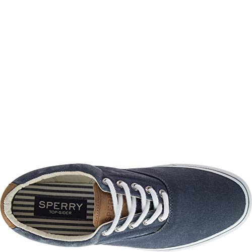 Sperry Mens Striper LL CVO Sneaker, Navy, 8
