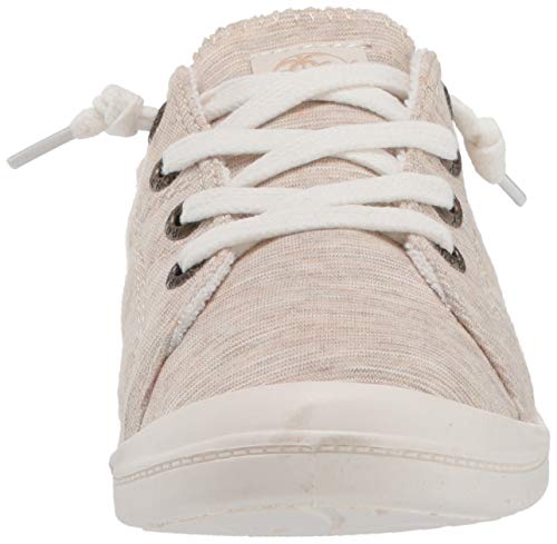 Roxy Women's Bayshore Slip On Sneaker Shoe, New Natural, 10 M US