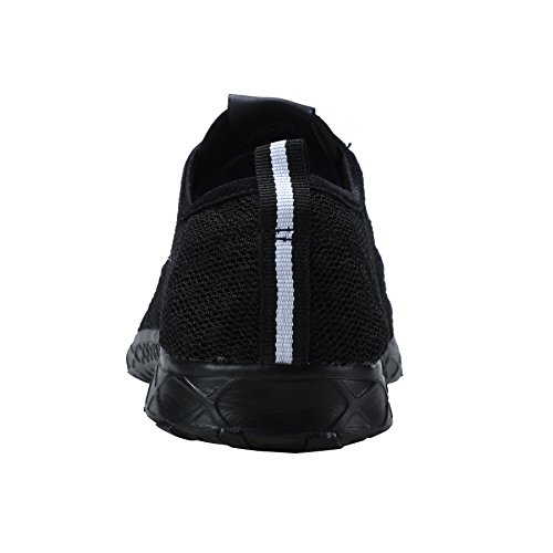 reamcity Women's Water Shoes Athletic Sport Lightweight Walking Shoes Black 7