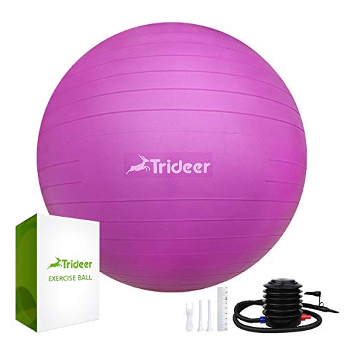 Trideer Yoga Ball Exercise Ball