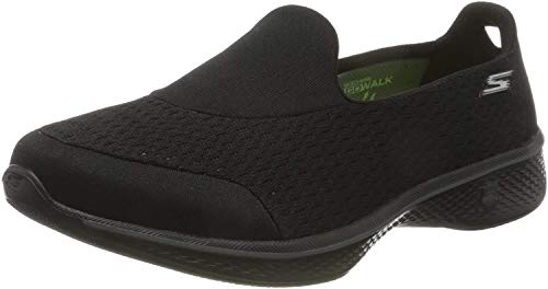 Skechers Performance Women's Go Walk 4 Pursuit Walking Shoe, Black - 10 B(M) US