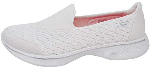 Skechers Performance Women's Go Walk 4 Pursuit White Walking Shoe 10 M US