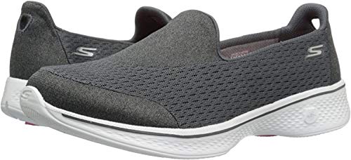 Skechers Performance Women's Go Walk 4 Pursuit Walking Shoe, Charcoal - 12 B(M) US