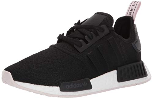 adidas Originals Women's NMD_R1 Running Shoe, Black/Black/Orchid Tint, 10.5